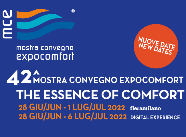 MCE, MOSTRA CONVEGNO EXPOCOMFORT 2022 – MILANO